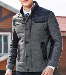 市场上装-棉衣/羽绒服-时尚商务棉服