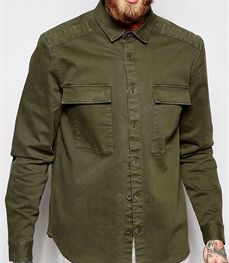 市场上装-衬衫-休闲男装衬衫