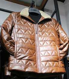 市场上装-皮衣-时尚商务皮衣（实拍）