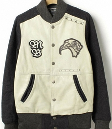 市场上装-皮衣-时尚男装皮衣