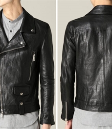 市场上装-皮衣-时尚男装皮衣