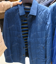 市场上装-棉衣/羽绒服-时尚商务棉服（实拍）