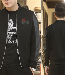 市场上装-夹克-时尚男装夹克