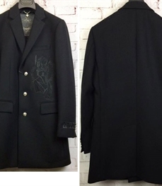 市场上装-中长外套-时尚男装中长外套