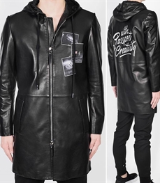 市场上装-皮衣-时尚男装皮衣
