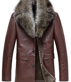 市场上装-皮衣-时尚商务皮衣