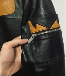 市场上装-皮衣-时尚商务皮衣