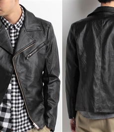 市场上装-皮衣-时尚男装皮衣