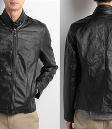 市场上装-皮衣-时尚男装皮衣