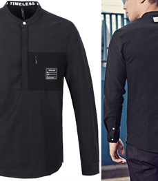 市场上装-衬衫-时尚男装衬衫