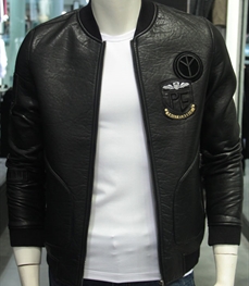 市场上装-皮衣-时尚男装皮衣