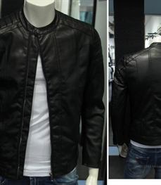 市场上装-皮衣-时尚男装皮衣
