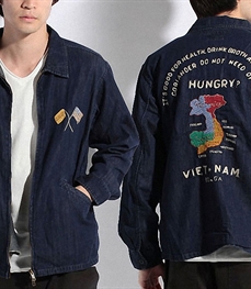 市场上装-夹克-时尚男装夹克