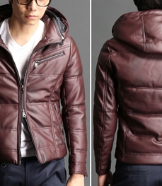 市场上装-皮衣-时尚男装皮衣