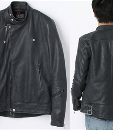 市场上装-皮衣-时尚男装皮衣