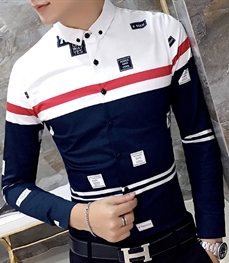 市场上装-衬衫-时尚男装衬衫