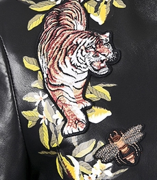 市场上装-皮衣-时尚男装皮衣