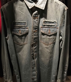 市场上装-衬衫-（实拍）休闲男装衬衫