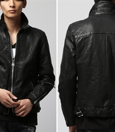 市场上装-皮衣-时尚男装皮衣