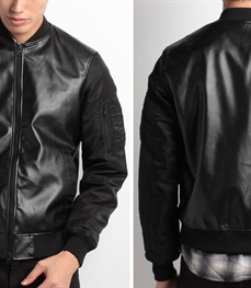 市场上装-皮衣-时尚男装皮衣