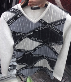 市场上装-T恤-（实拍）时尚男装T恤