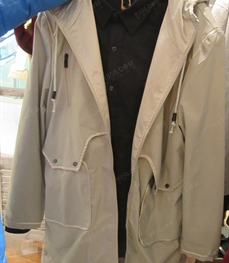 市场上装-中长外套-（实拍）时尚男装中长外套