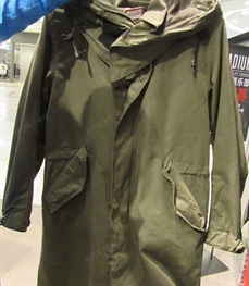 市场上装-中长外套-（实拍）时尚男装中长外套