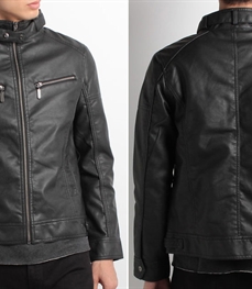 市场上装-皮衣-时尚男装皮衣