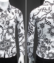 市场上装-衬衫-时尚男装衬衫