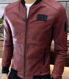 市场上装-皮衣-时尚男装皮衣