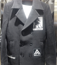 市场上装-中长外套-（实拍）时尚男装中长外套