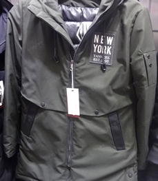 市场上装-中长外套-（实拍）时尚男装中长外套