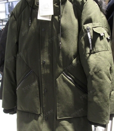 市场上装-棉衣/羽绒服-（实拍）时尚男装棉服