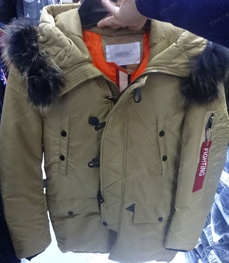 市场上装-棉衣/羽绒服-（实拍）时尚男装棉服