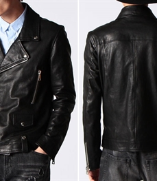 市场上装-皮衣-时尚男装皮衣