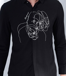 市场上装-衬衫-时尚男装衬衫