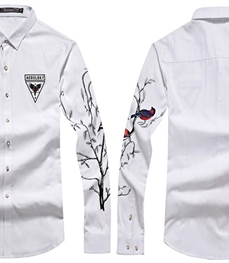 市场上装-衬衫-时尚男装衬衫