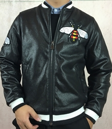 市场上装-皮衣-时尚男装皮衣