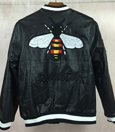 市场上装-皮衣-时尚男装皮衣