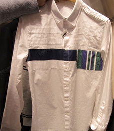 市场上装-衬衫-（实拍）时尚男装衬衫