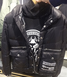 市场上装-棉衣/羽绒服-（实拍）时尚男装棉服