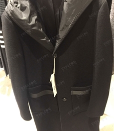 市场上装-中长外套-（实拍）时尚男装中长外套