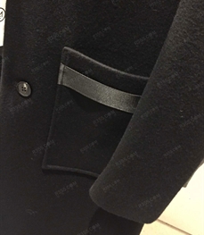 市场上装-中长外套-（实拍）时尚男装中长外套