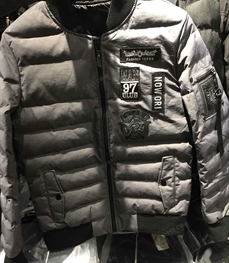 市场上装-棉衣/羽绒服-（实拍）时尚男装棉服