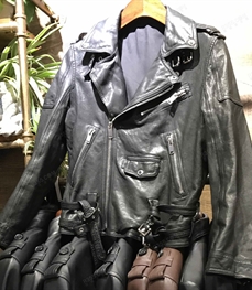 市场上装-皮衣-（实拍）时尚男装皮衣