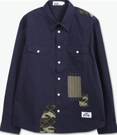 市场上装-衬衫-休闲男装衬衫