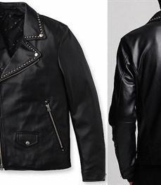 市场上装-皮衣-时尚男装皮衣