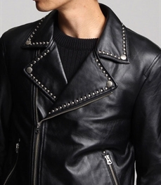 市场上装-皮衣-时尚男装皮衣