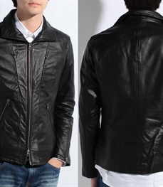 市场上装-皮衣-时尚男装皮衣