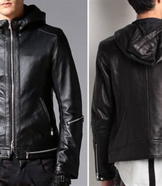 市场上装-皮衣-时尚男装皮衣